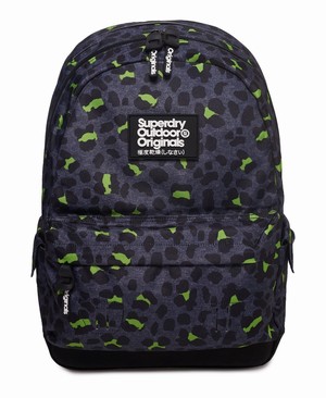 Superdry Print Edition Montana Női Hátizsák Világos Zöld | CKZMW2706